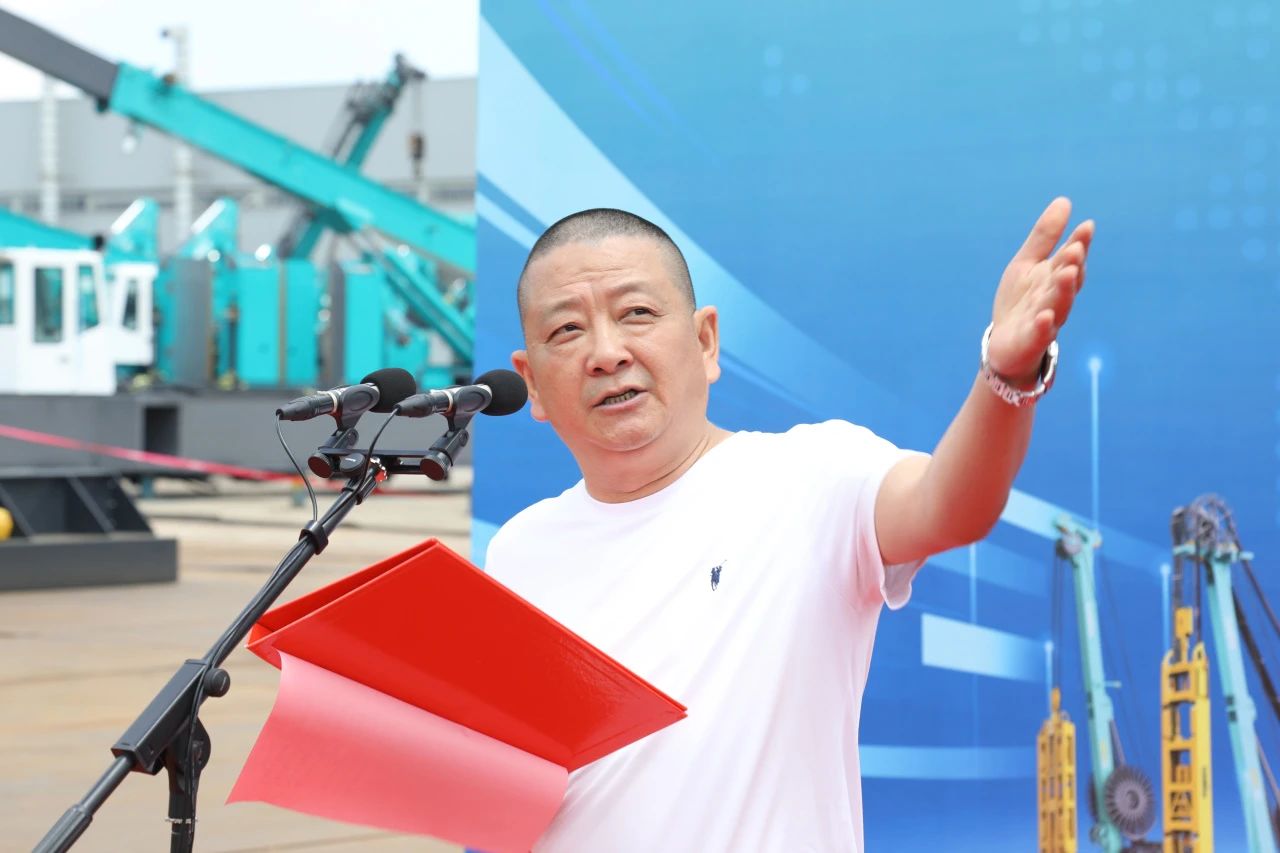 “破紀錄王者”再出征!山河智能SWDM800旋挖鉆機成功交機